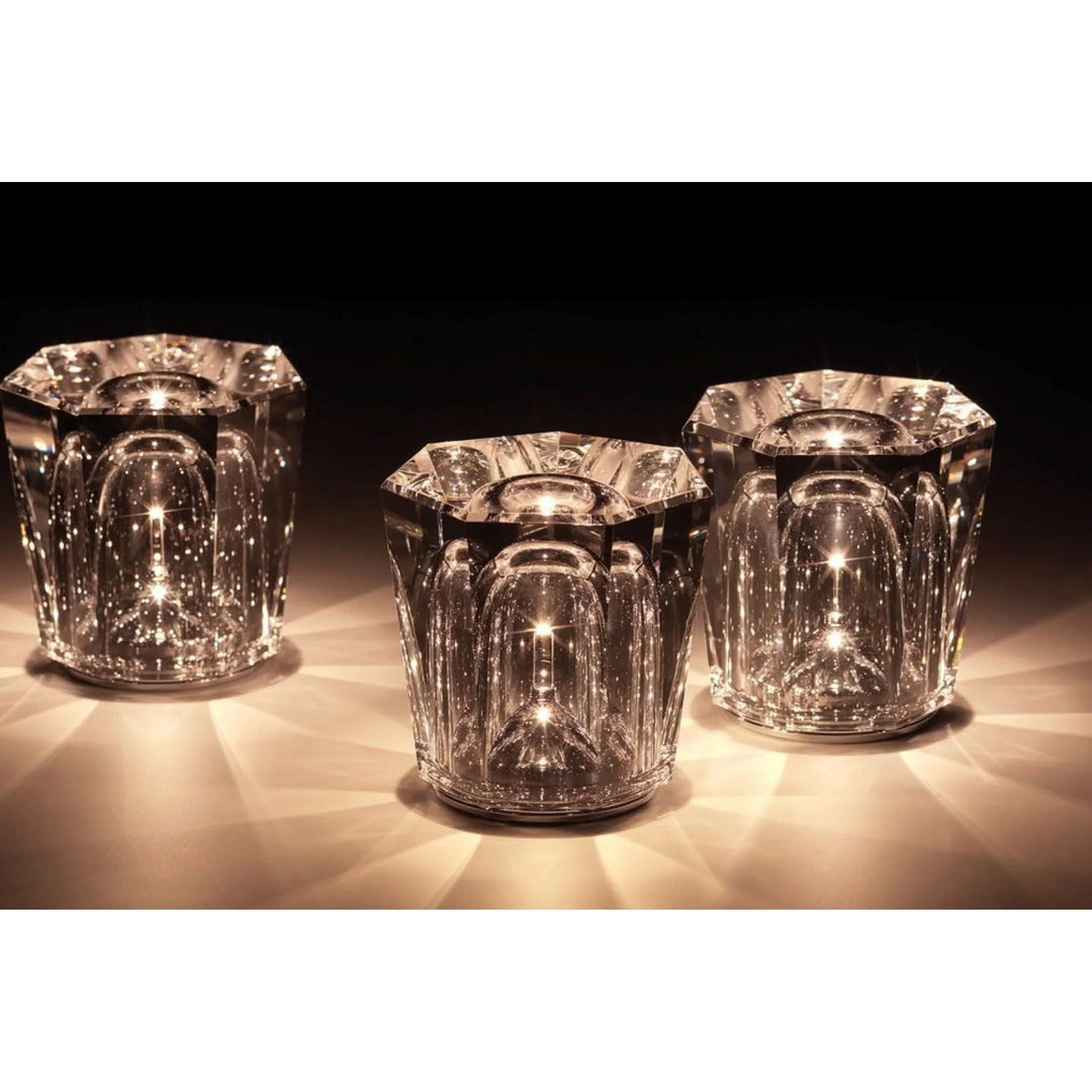 Skanto | Lampe - Luksus Diamant Krystall LED Oppladbar Bordlampe