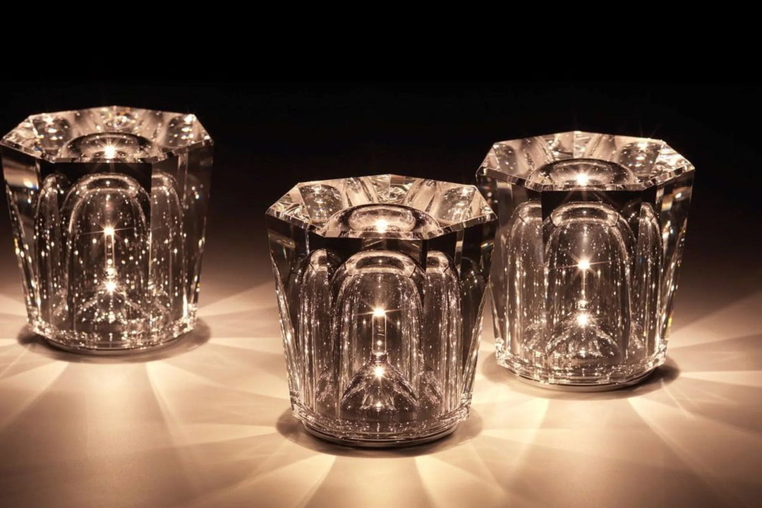 Luksuriøs Oppladbar Diamantkrystallampe - Lumière Diamant | Skanto