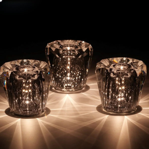 LED Krystallampe Diamant Glød Skanto