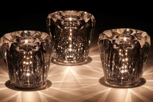 Luksuriøs Oppladbar Diamantkrystallampe - Lumière Diamant | Skanto