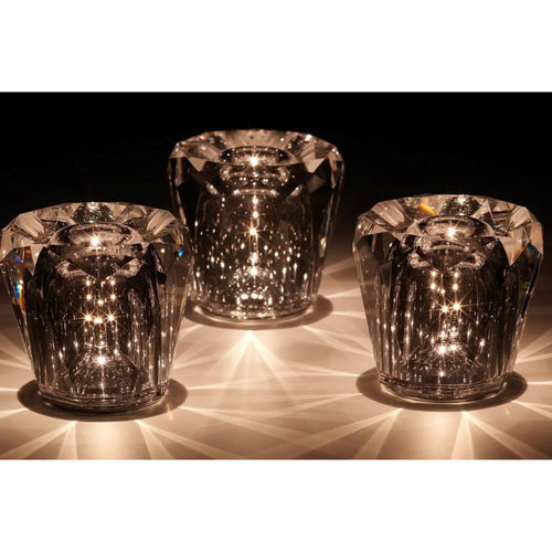 Skanto | Lampe - Luksus Diamant Krystall LED Oppladbar Bordlampe