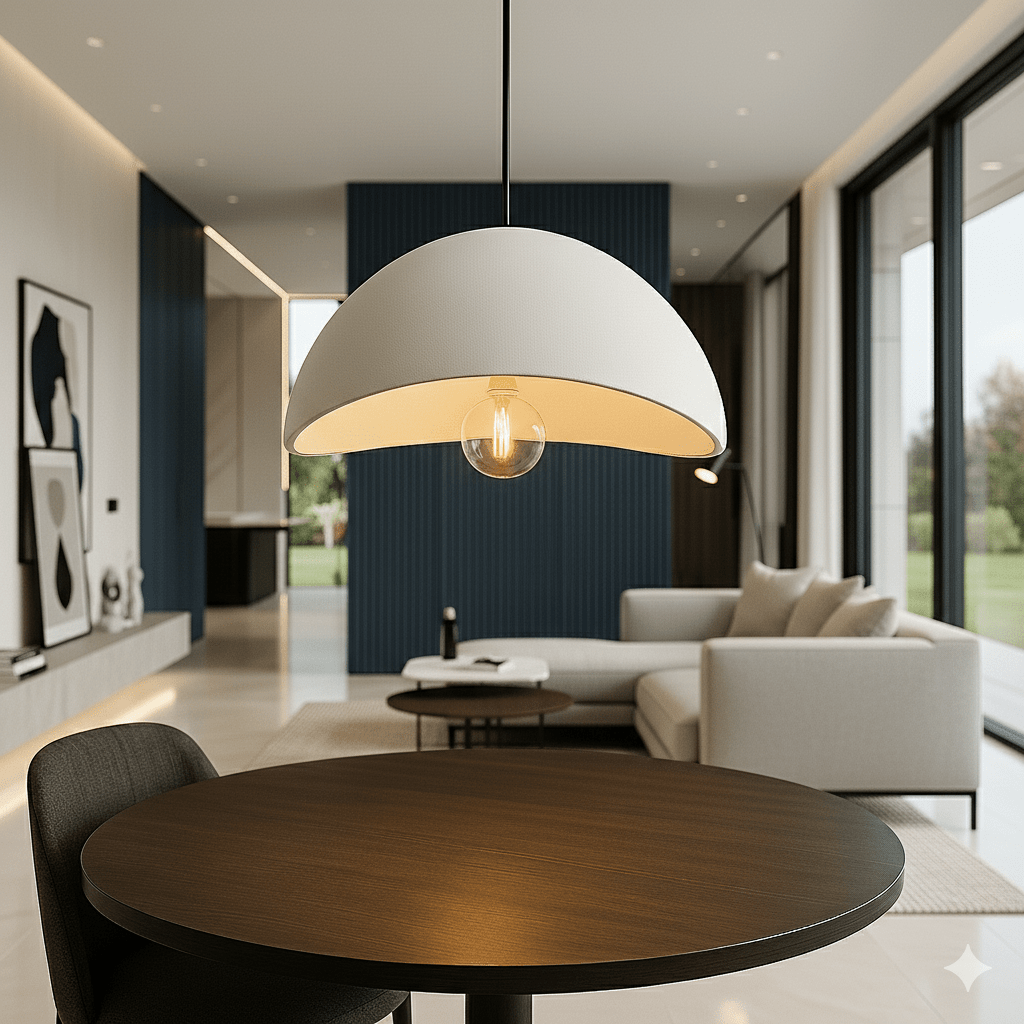 Skanto | AMBRA SHINE – Elegant Pendellampe med Dimmbar Varm Glød