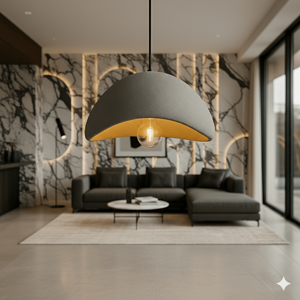 Skanto | AMBRA SHINE – Elegant Pendellampe med Dimmbar Varm Glød