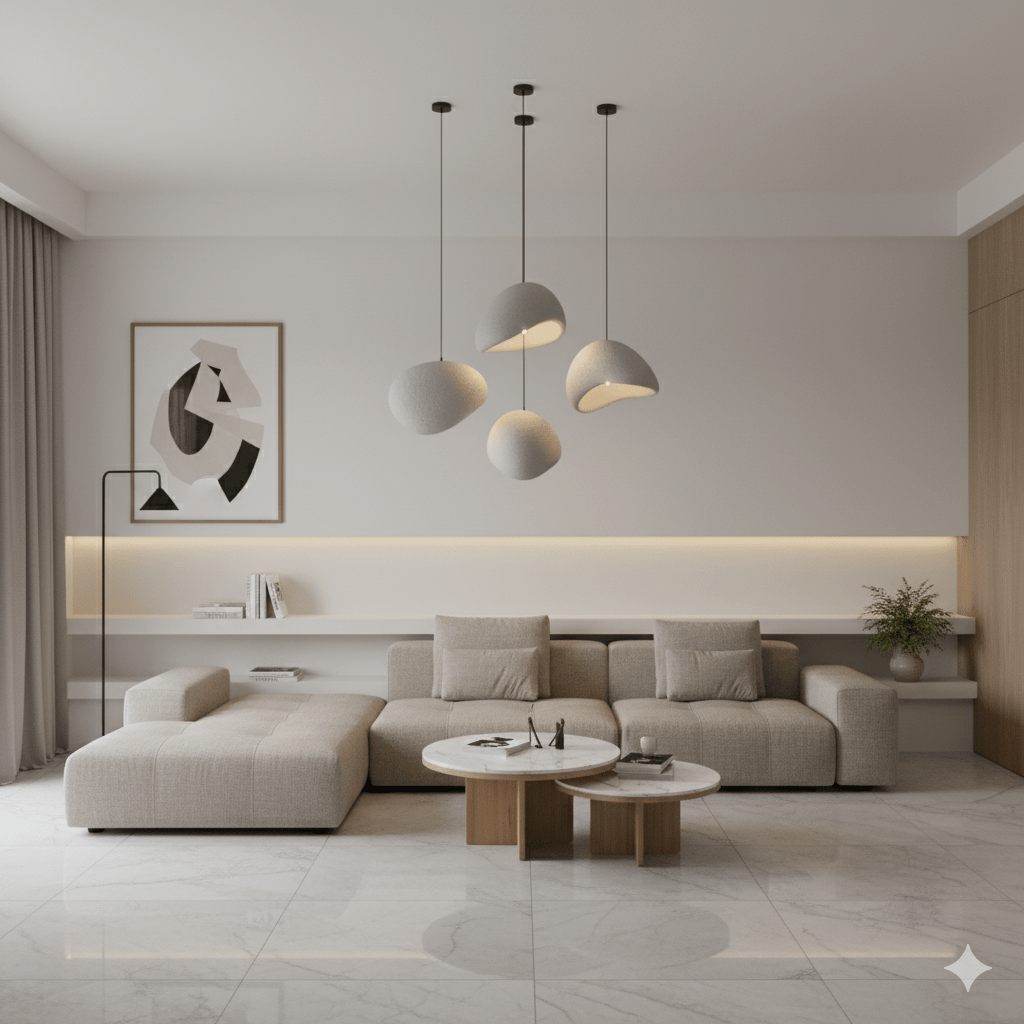 Skanto | AMBRA SHINE – Elegant Pendellampe med Dimmbar Varm Glød