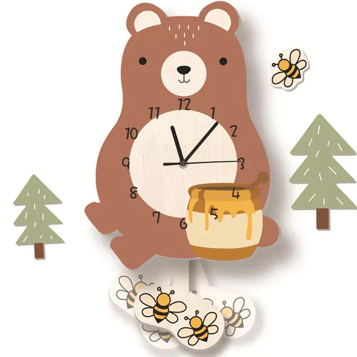 Skanto | ZooClock - Barns pendel klokke