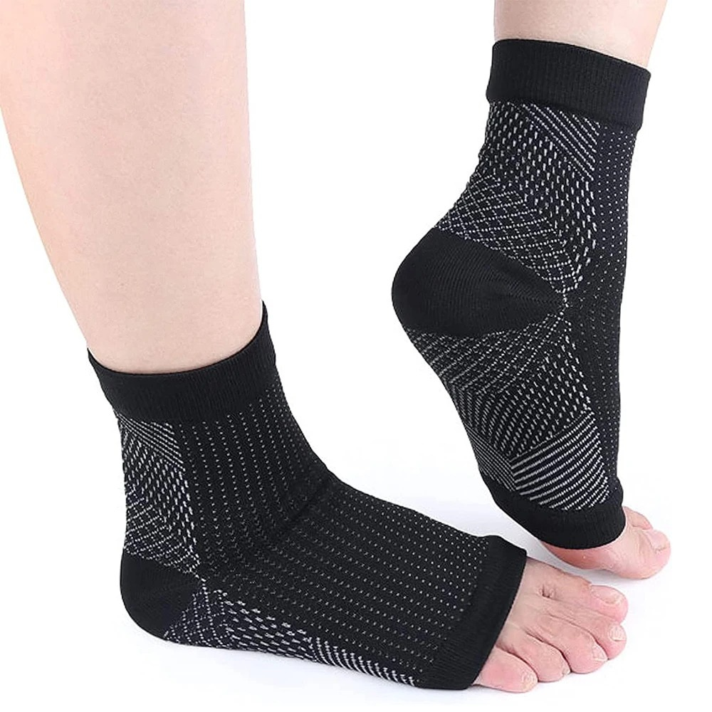 Komprimerende ankel sokker for nevropati - AnkleSupport Pro | Skanto