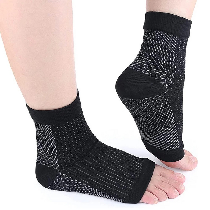 Komprimerende ankel sokker for nevropati - AnkleSupport Pro | Skanto