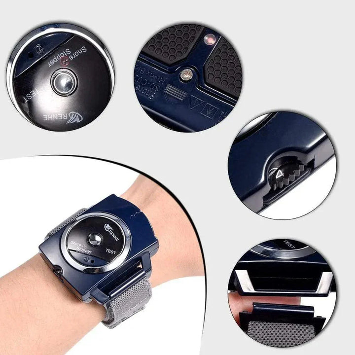 Skanto | test Anti Snoring Device Stop Intelligent Snore Stopper Wristband UK Klokke Beste Løsning for Søvn Anti Snoring Hjelp Effektivt