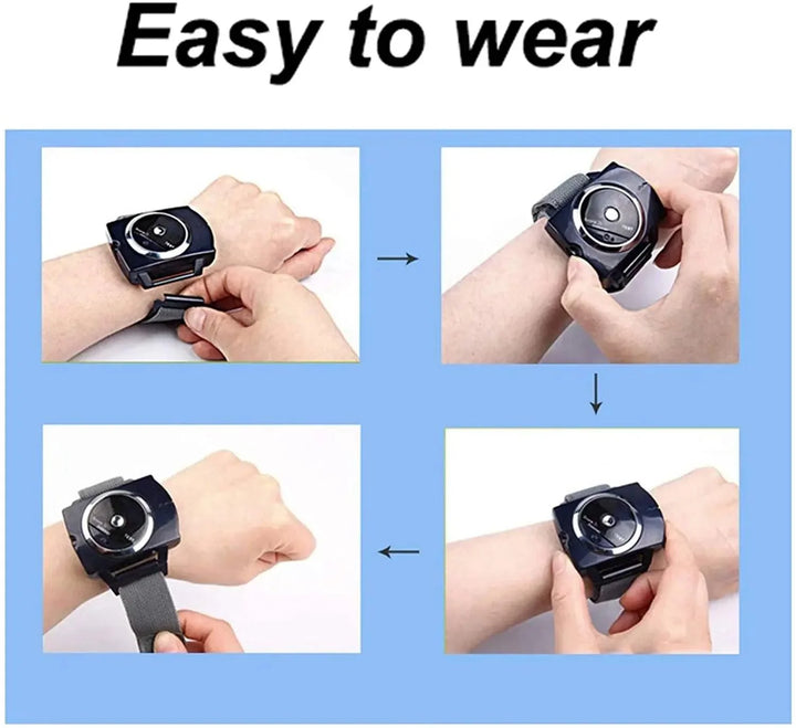 Skanto | test Anti Snoring Device Stop Intelligent Snore Stopper Wristband UK Klokke Beste Løsning for Søvn Anti Snoring Hjelp Effektivt