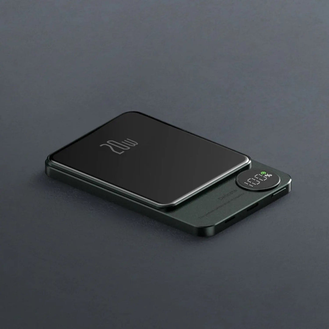 Skanto | Slank Magnetisk Hurtiglader Power Bank – Trådløs, Høy-kapasitet Backup Batteri for Alle Enheter