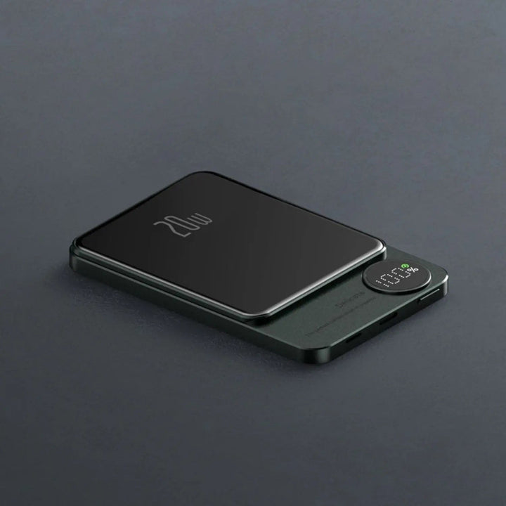 Skanto | Slank Magnetisk Hurtiglader Power Bank – Trådløs, Høy-kapasitet Backup Batteri for Alle Enheter