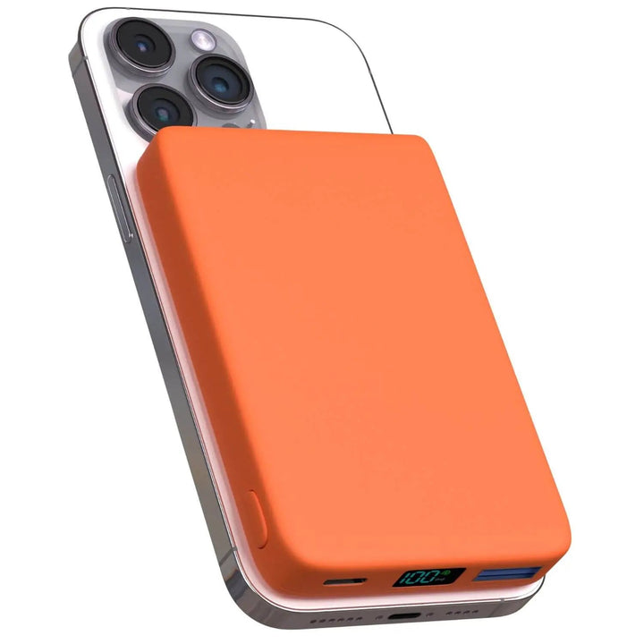 Magnetisk kabellose Powerbank – Kompakt og leistungsstark for smarttelefoner