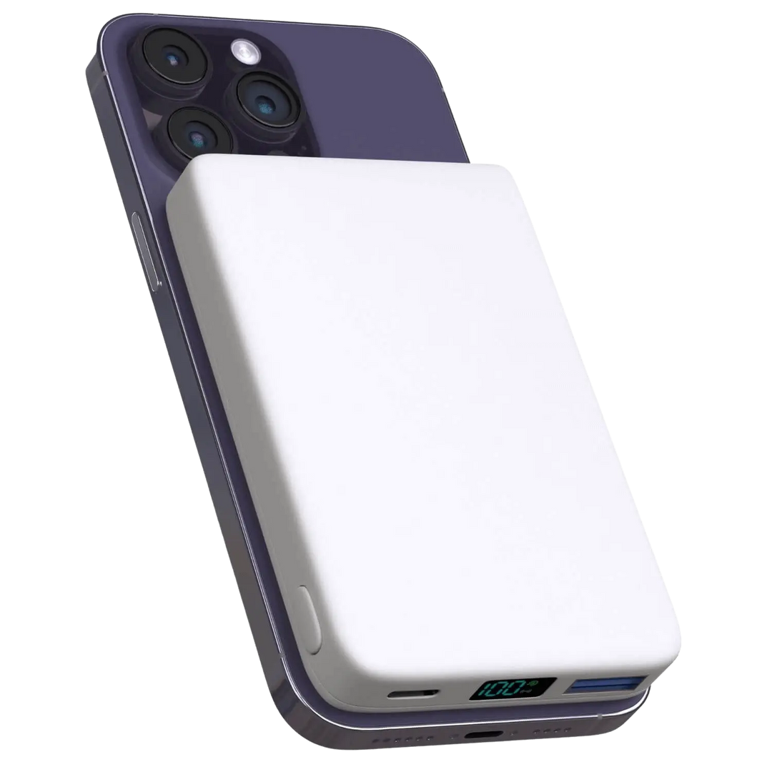 Magnetisk kabellose Powerbank – Kompakt og leistungsstark for smarttelefoner