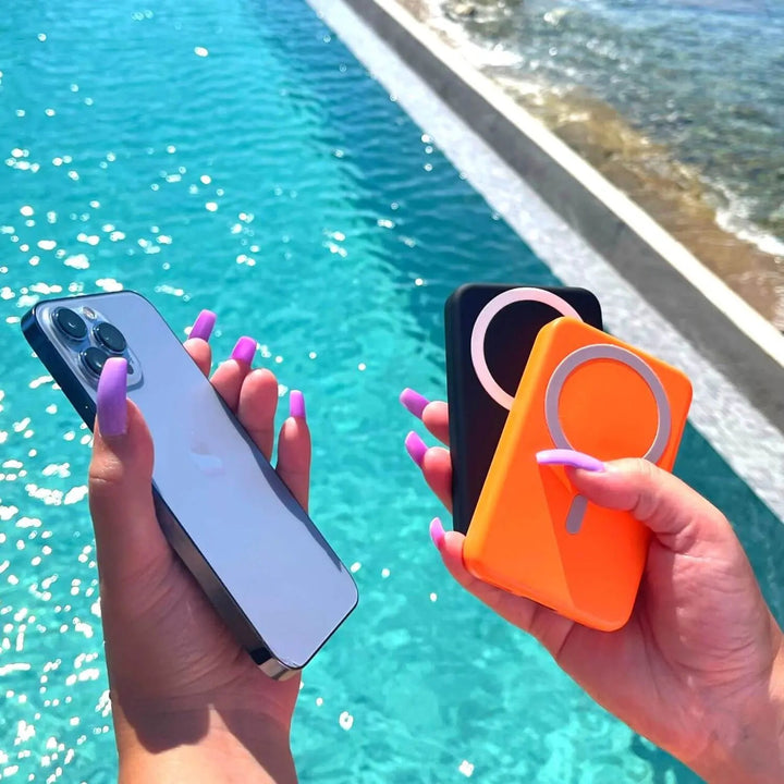 Magnetisk kabellose Powerbank – Kompakt og leistungsstark for smarttelefoner