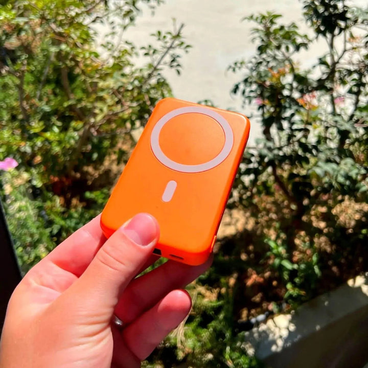 Magnetisk kabellose Powerbank – Kompakt og leistungsstark for smarttelefoner