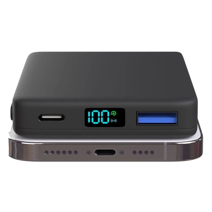 Magnetisk kabellose Powerbank – Kompakt og leistungsstark for smarttelefoner