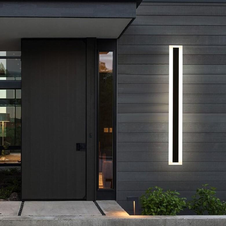 Skanto | Elegant LED utendørs vegglampe - Moderne atmosfære og stil