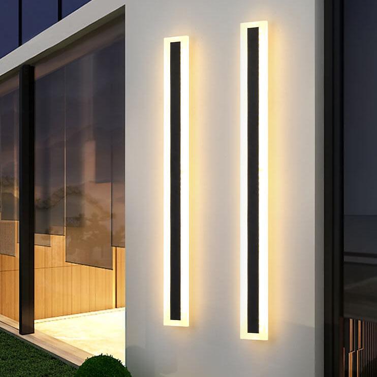 Skanto | Elegant LED utendørs vegglampe - Moderne atmosfære og stil