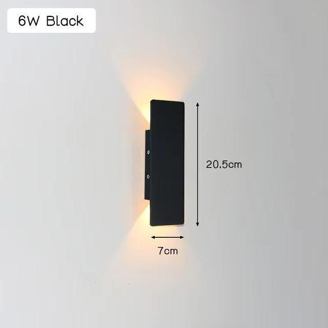 Skanto | Applique LED LuxeWall - Utendørs - Moderne - Aluminium