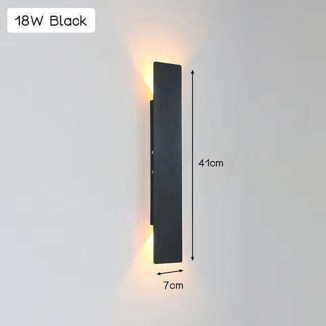 Skanto | Applique LED LuxeWall - Utendørs - Moderne - Aluminium
