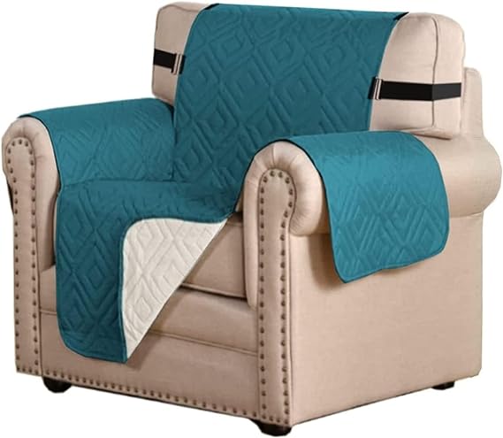 Quilted Sofa Cover Pet Protector Throw Waterproof Sofa Slip Covers 1/2/3 Settee Skanto