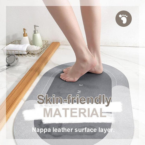 Skanto | AquaComfort – Myk Hurtigtørkende Mikrofiber Bade Matte