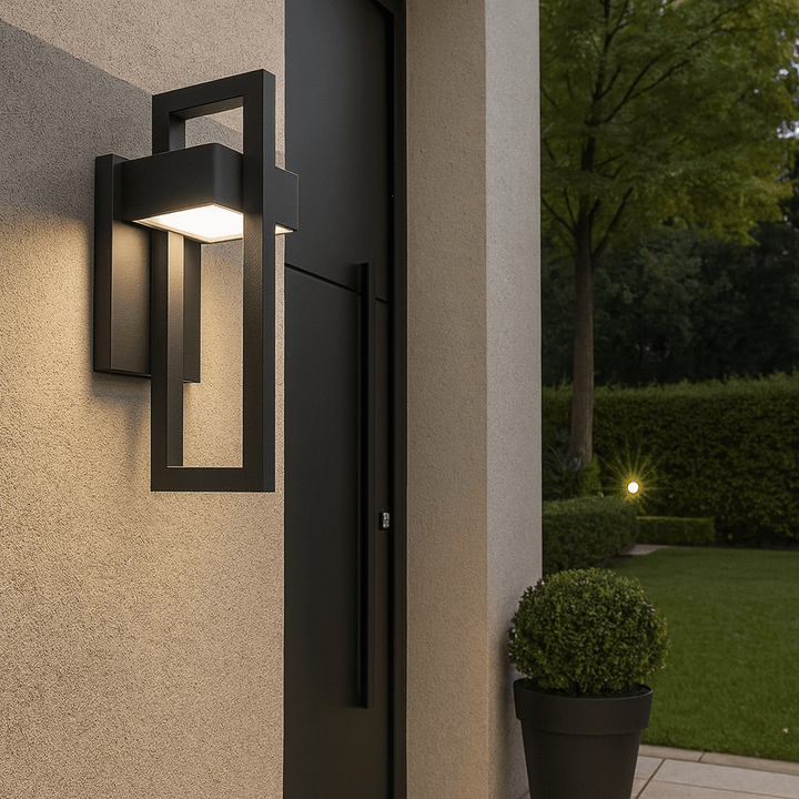 Skanto | ARCORA – Moderne Utendørs Vegglampe med LED & Værbeskyttelse