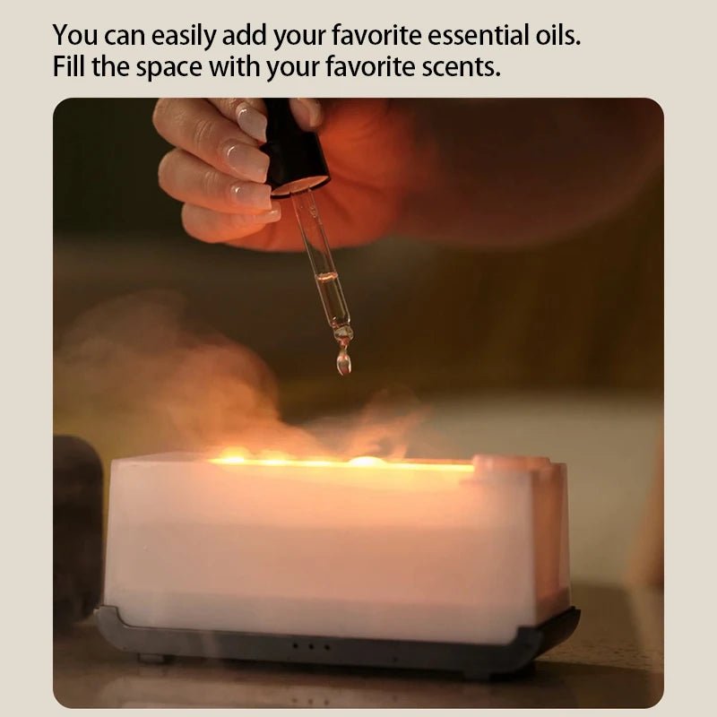 Skanto | AromaMini – Kompakt Ultrasonisk Aroma Diffuser med LED Fargeendring
