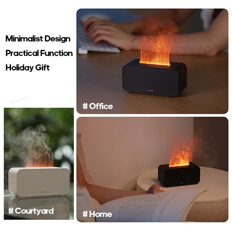 Skanto | AromaMini – Kompakt Ultrasonisk Aroma Diffuser med LED Fargeendring