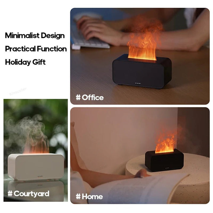 Skanto | AromaMini – Kompakt Ultrasonisk Aroma Diffuser med LED Fargeendring