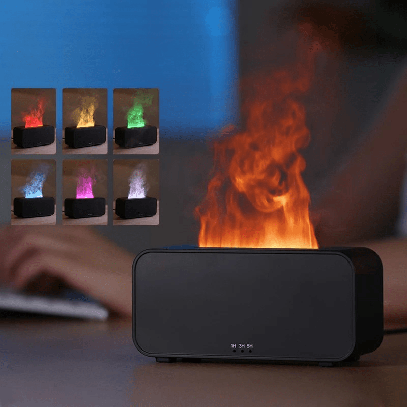 Skanto | AromaMini – Kompakt Ultrasonisk Aroma Diffuser med LED Fargeendring