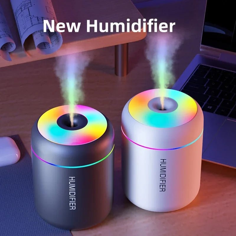 Skanto | AromaMist Mini – 180ml USB Luftfukter med LED-belysning