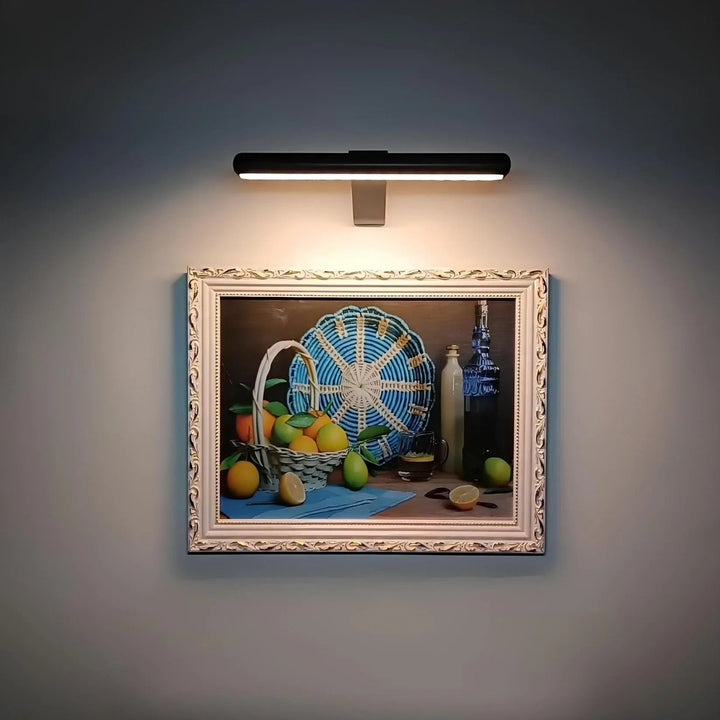 Skanto | ArtGlow LED Vegglampe – Trådløs Belysning for Kunst og Dekorasjon