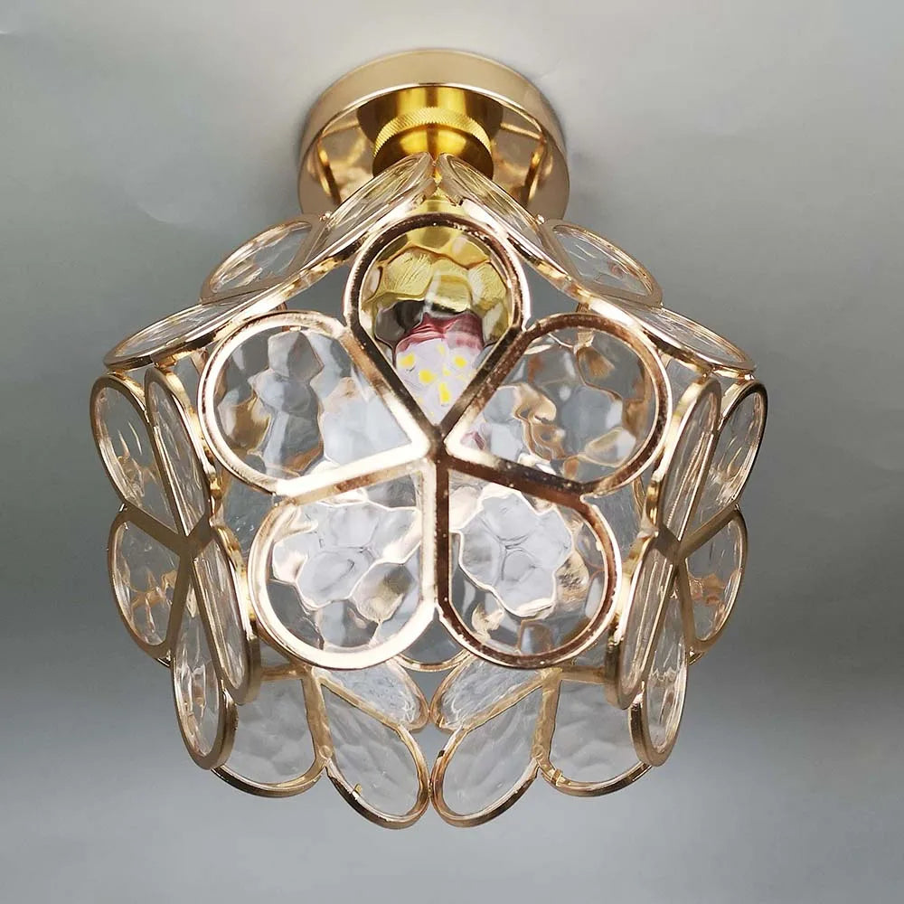 Skanto | Kunstnerisk Glass Taklampe med Blomsterdesign - FlowerHall