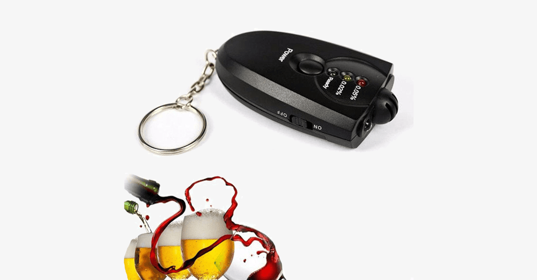 Skanto | Bærbar Alkoholånde Alkoholtester - Hold øye med alkoholinntaket!