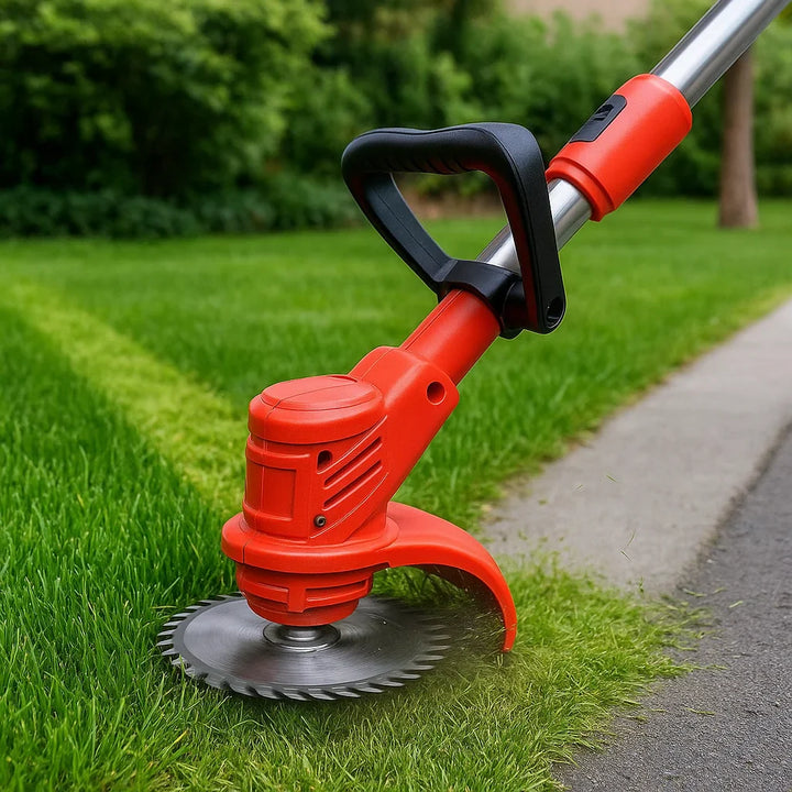 Skanto | Trådløs Gressklipper med Justerbar Klippebredde for Plenpleie & Hagevedlikehold
