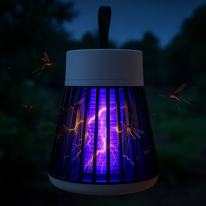 Skanto | Mygg- og skadedyrdreperlampe - 2-pakning, UV-lampe insektsfelle for innendørs og utendørs bruk, effektiv skadedyrkontrollløsning