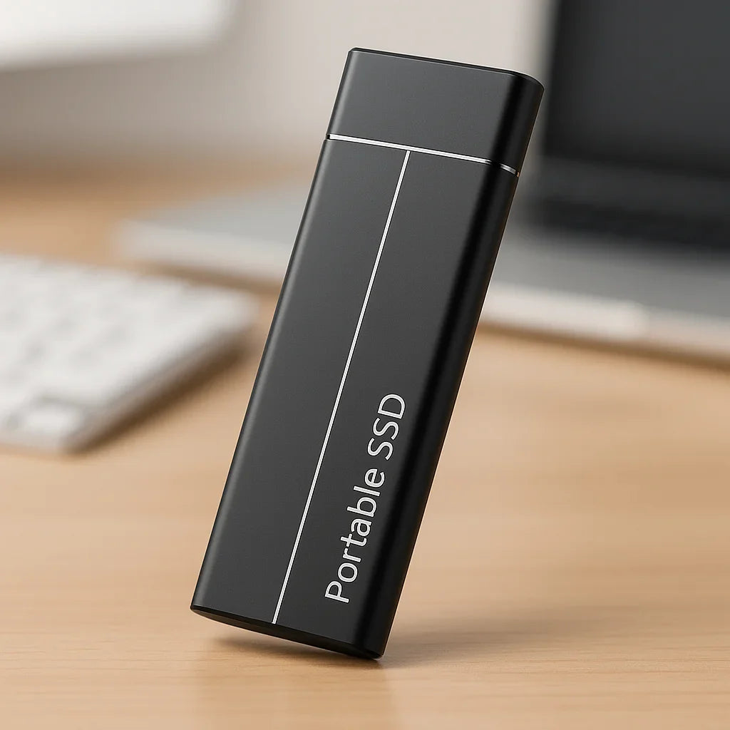 Skanto | Bærbar SSD for stor lagring – 5TB ekstern harddisk med lynrask overføringshastighet