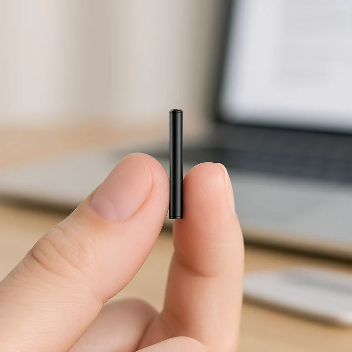 Skanto | Miniatyr Stemmespiller – Liten, Diskret, og Kraftig Lydopptak | Perfekt for Stealth Opptak og Stemmesensor