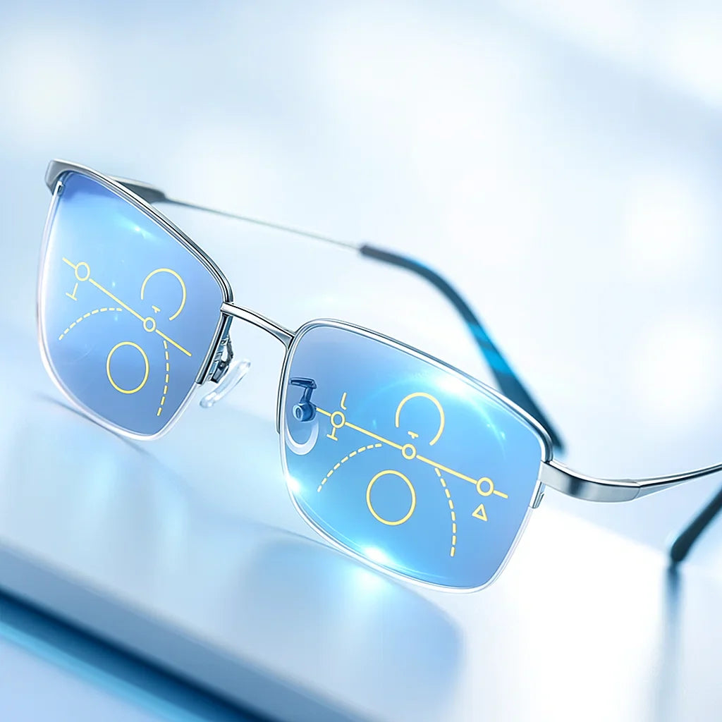Skanto | Progressive Multifocal Glasses for Clear Vision - Tysk intelligent design for hverdagsbruk