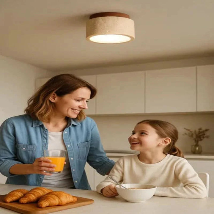 Skanto | Minimalistisk LED-lampe laget av tre for en rolig atmosfære