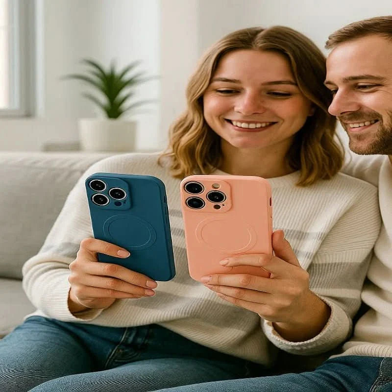 Skanto | Magnetisk myk silikonetui for iPhone 17-serien
