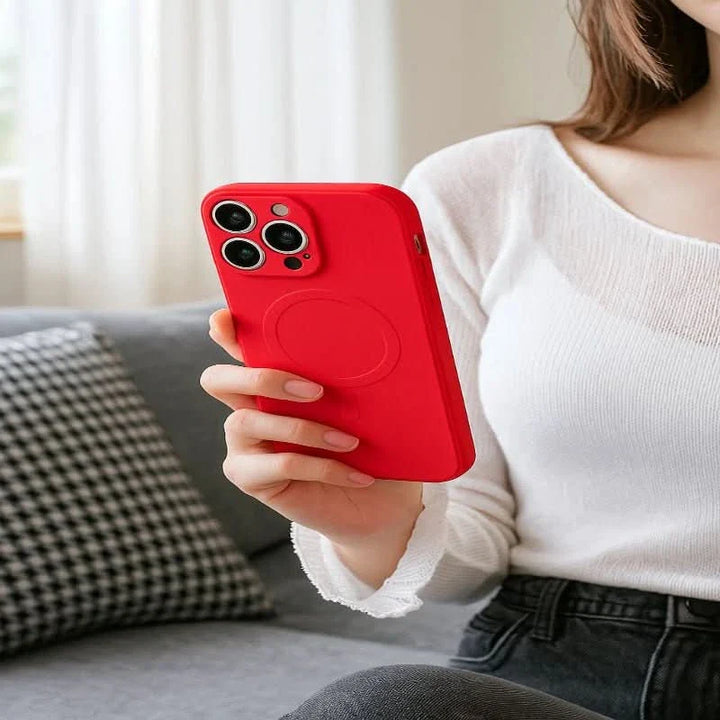Skanto | Magnetisk myk silikonetui for iPhone 17-serien