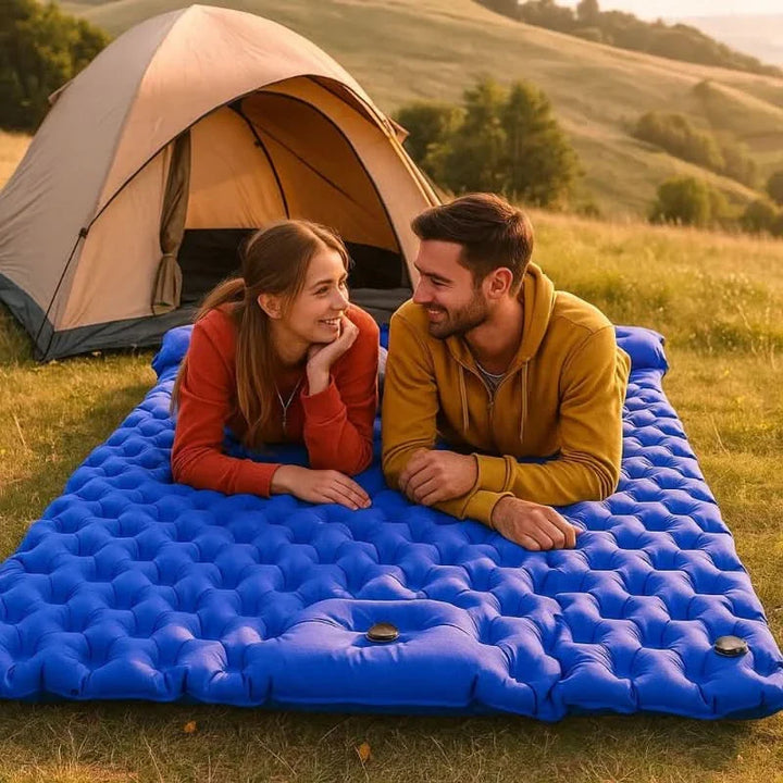 Skanto | Ultralett selvoppblåsende dobbel campingmatte