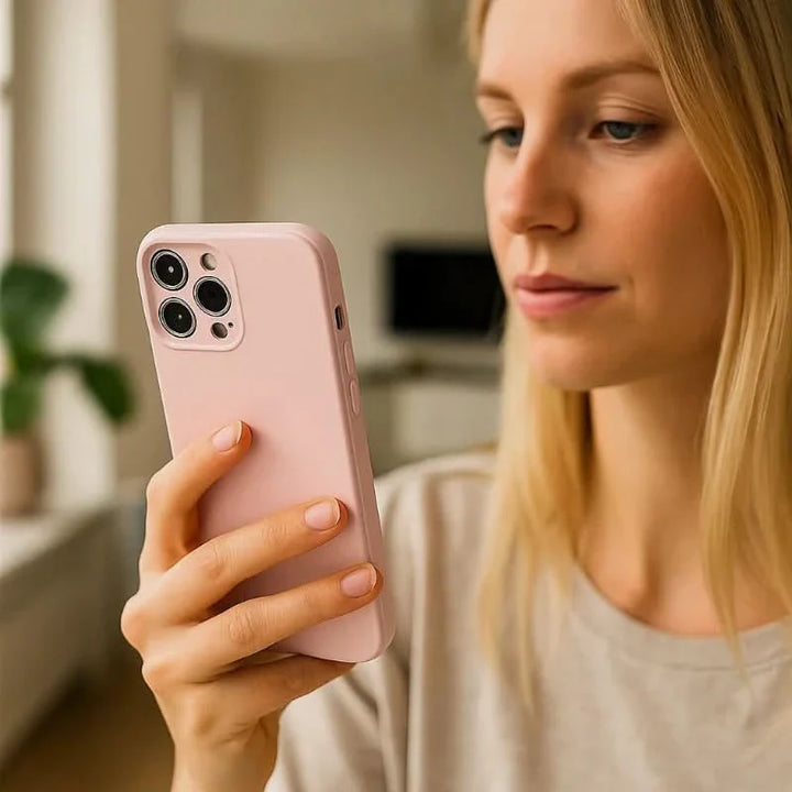 Skanto | Fargerik, sjokkbestandig silikonveske for iPhone 16 & 17-serien