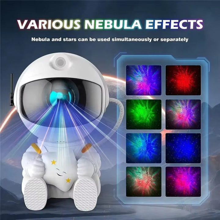 Skanto | Astronaut Galaxy Prosjektor LED Nattlys