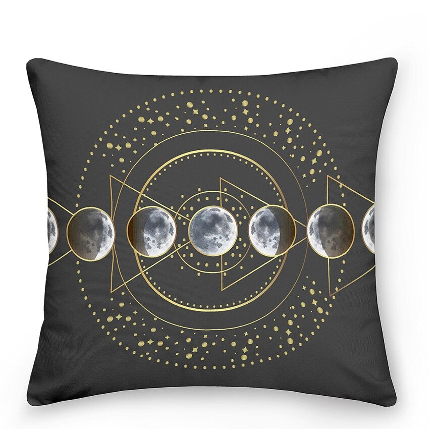 Skanto | Dekorative puter med Sol og Måne i astrologisk stil