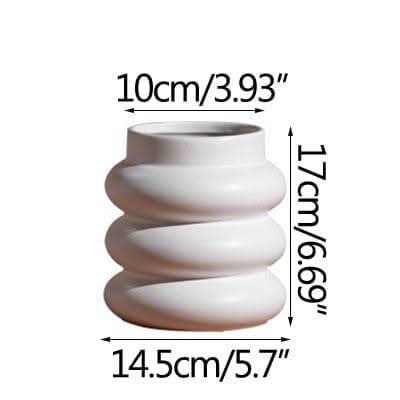 Skanto | AREVA – Elegant keramisk vase for stilige aksenter