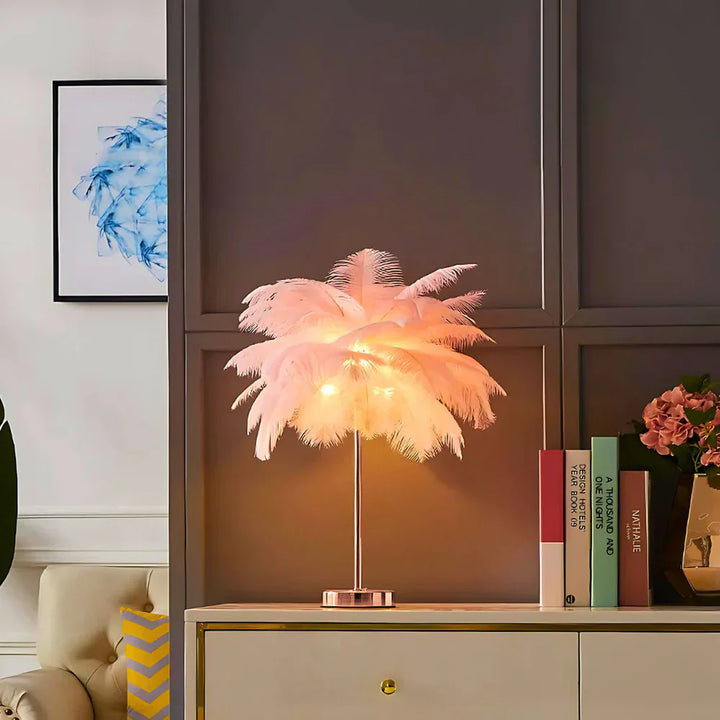 Skanto | Atmosfærisk Veer Palm Tree Lampe - LumaPalm