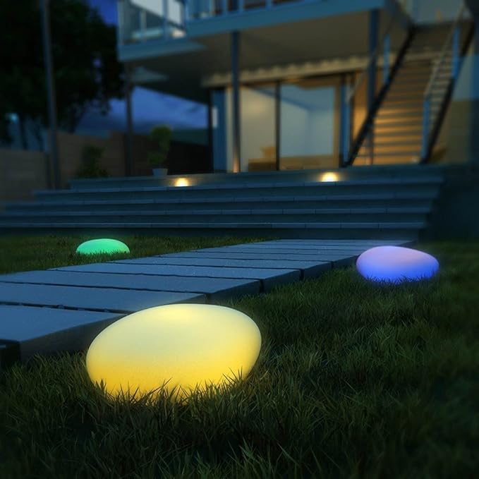 Skanto | Atmosfærisk Trådløs Hage lampe - LumaStone